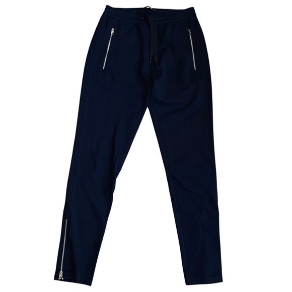 Rag & Bone Women’s Sz XS Dark Navy Simone Sport Pants Drawstring Ankle Zip - Picture 4 of 16
